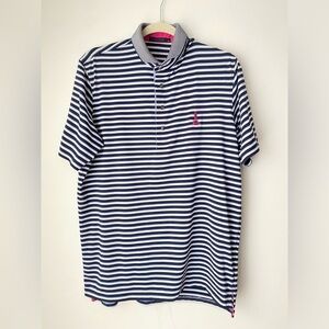 Greyson Shirt Men’s Medium Golf Polo Tee Striped